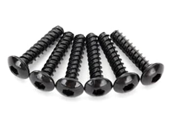 Traxxas Screws, 2.6x12mm Button-Head, self-Tapping (hex